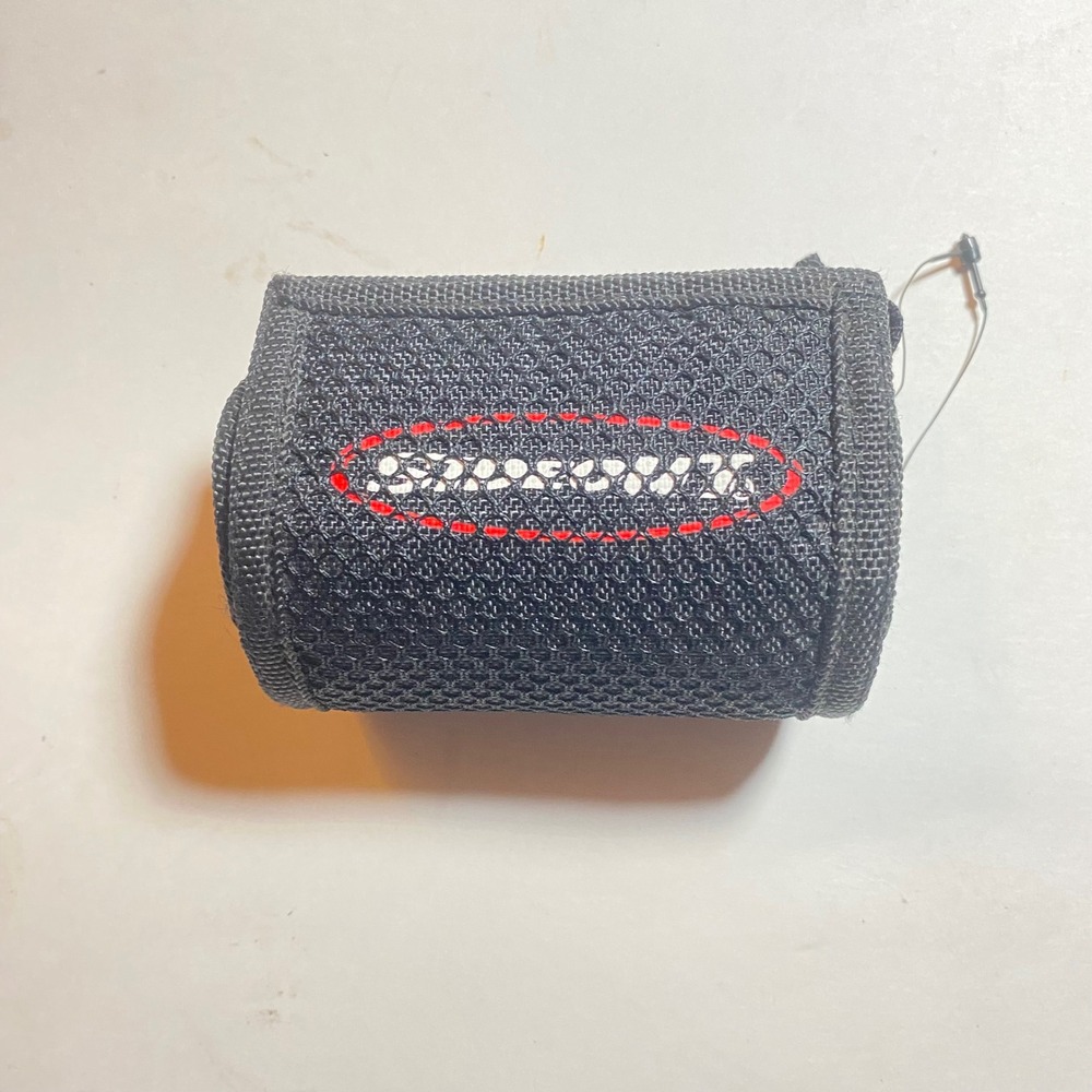 Sideout Black Roll\-Up Wallet Zipper Pocket Key Ring Compact Fabric Organizer